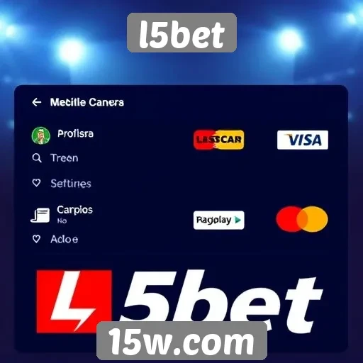 Opções de pagamento disponíveis no l5bet